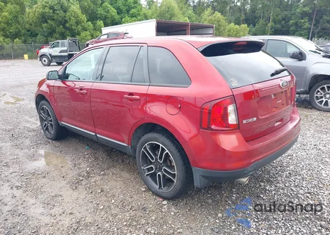 2013 Ford Edge Sel from USA, damaged, VIN 2FMDK3JC5DBE30886